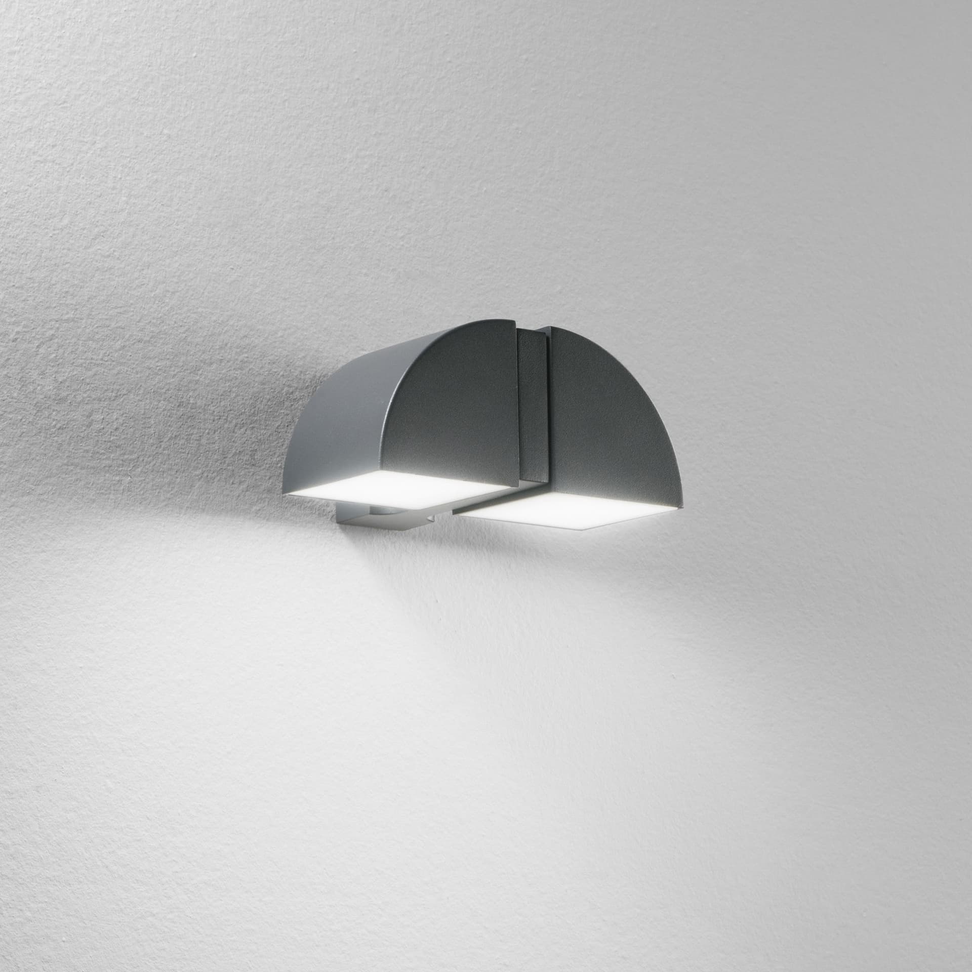 Applique LED da Esterno IP44 Orientabile Color Antracite - 2