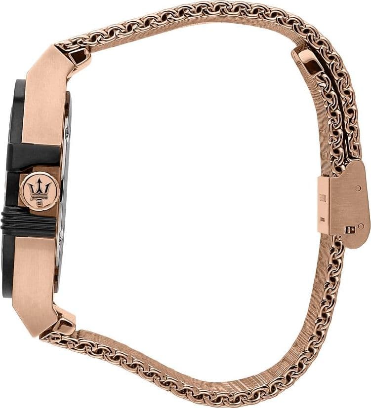 Maserati Potenza – Orologio Uomo Oro Rosa e Nero (R8853108009) - 5