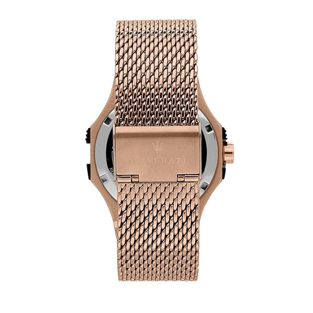 Maserati Potenza – Orologio Uomo Oro Rosa e Nero (R8853108009) - 6
