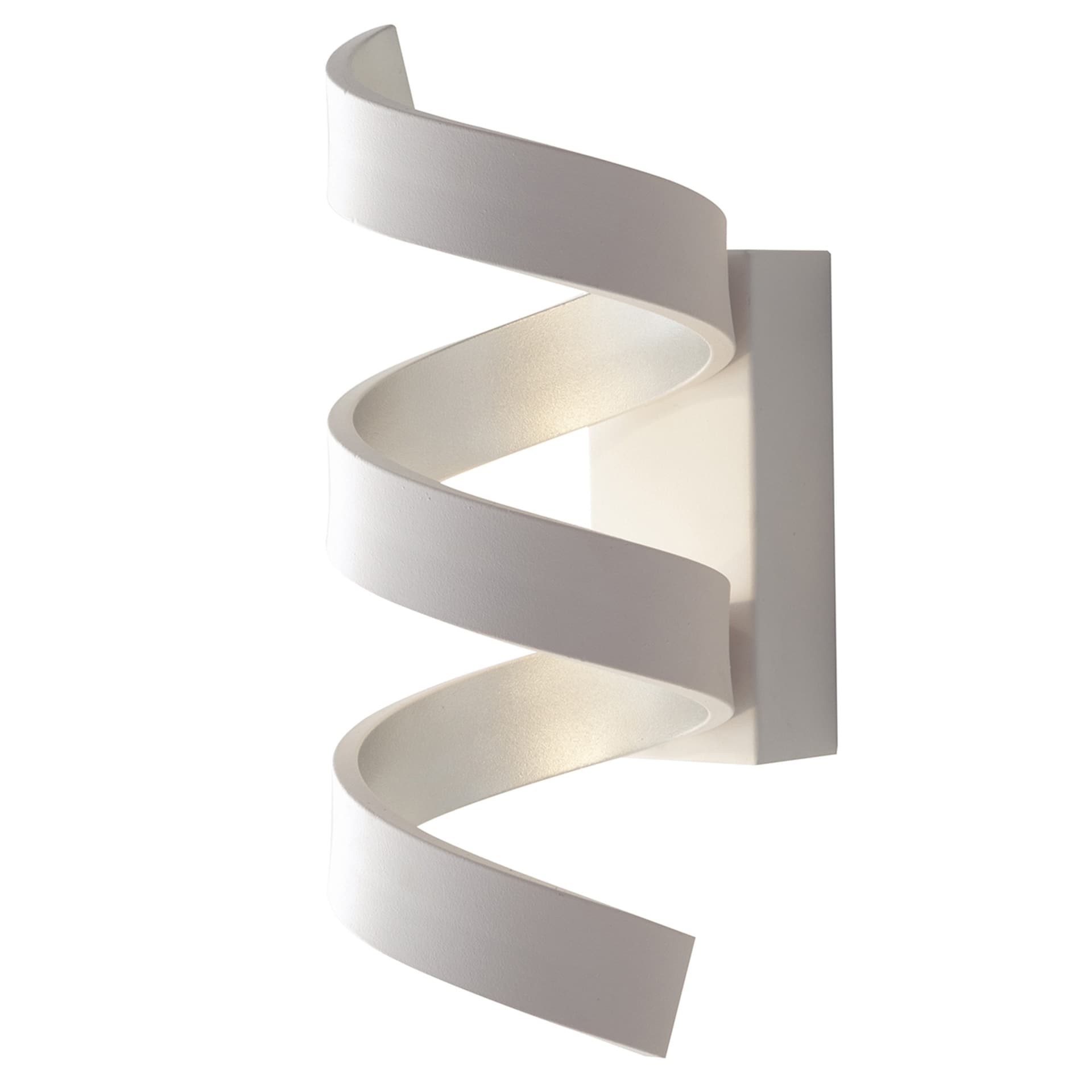 Applique Moderna LED a Spirale Nero/Oro o Bianco/Argento - 2