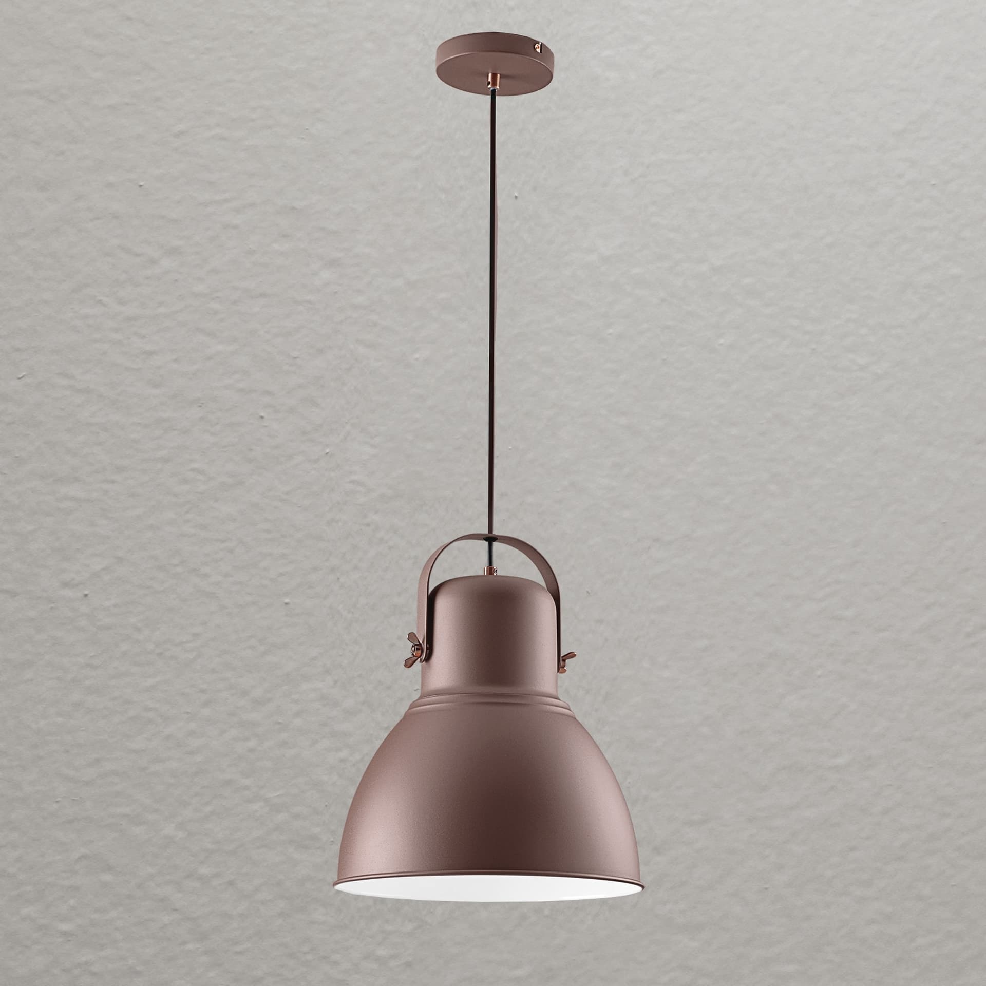 SOSPENSIONE LEGEND CORTEN/RAME 1XE27 31,5X184CM - 2