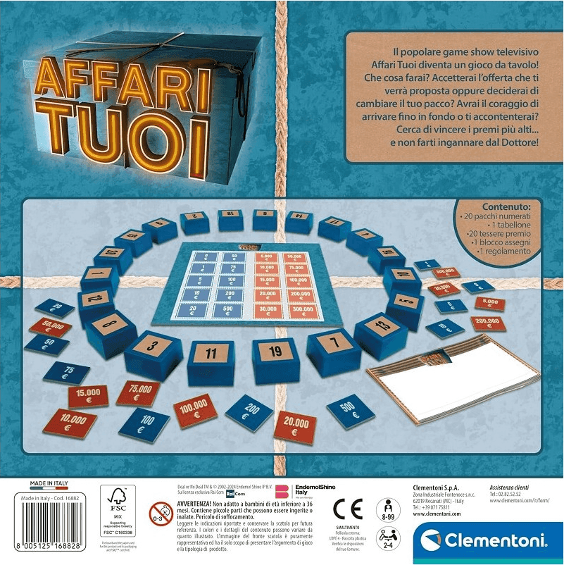Clementoni - Affari Tuoi - Il Gioco Ufficiale dello show televisivo - 5