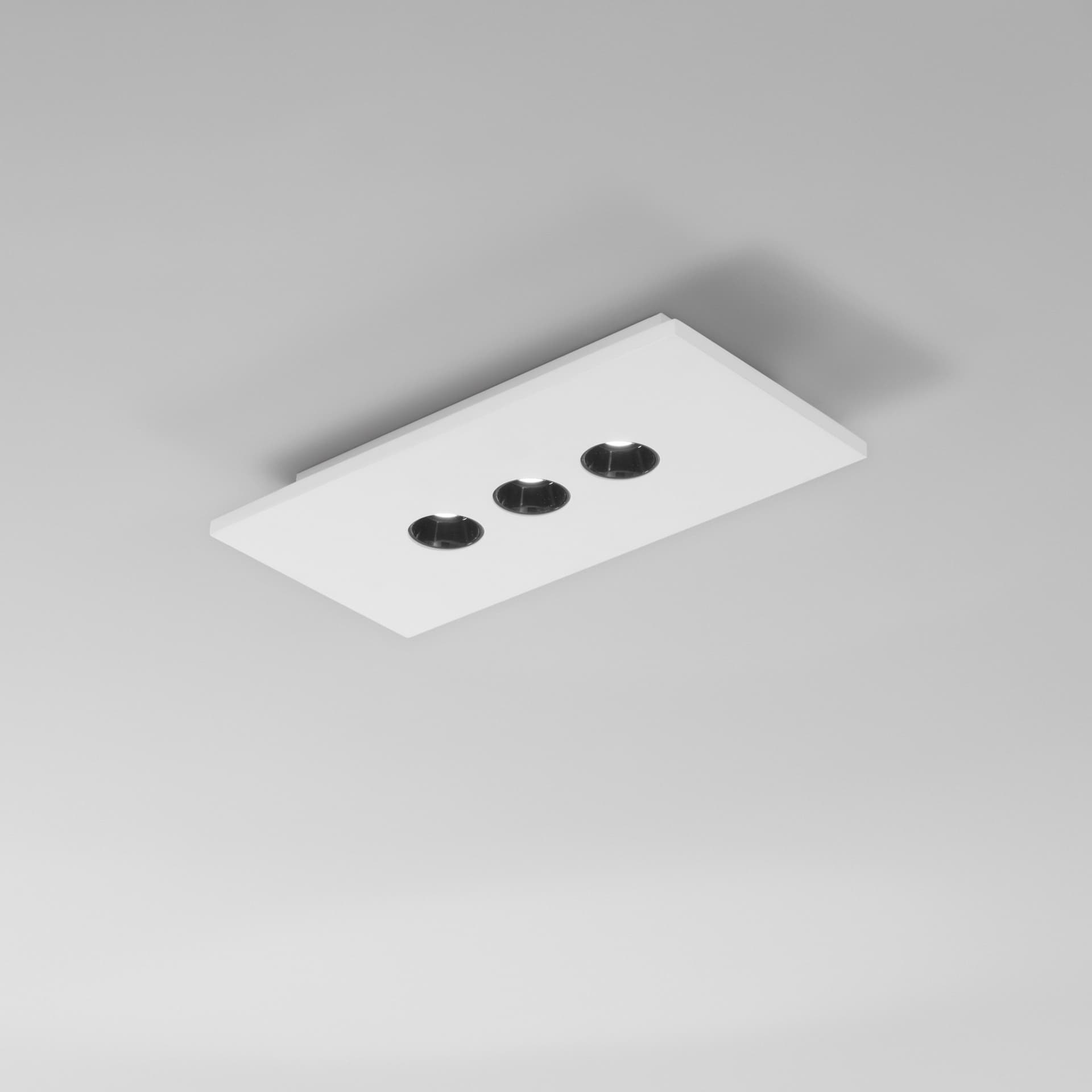 PLAFONIERA LED XICO BIANCA 3X4W 840LM CCT 40X4,7X20CM - 2