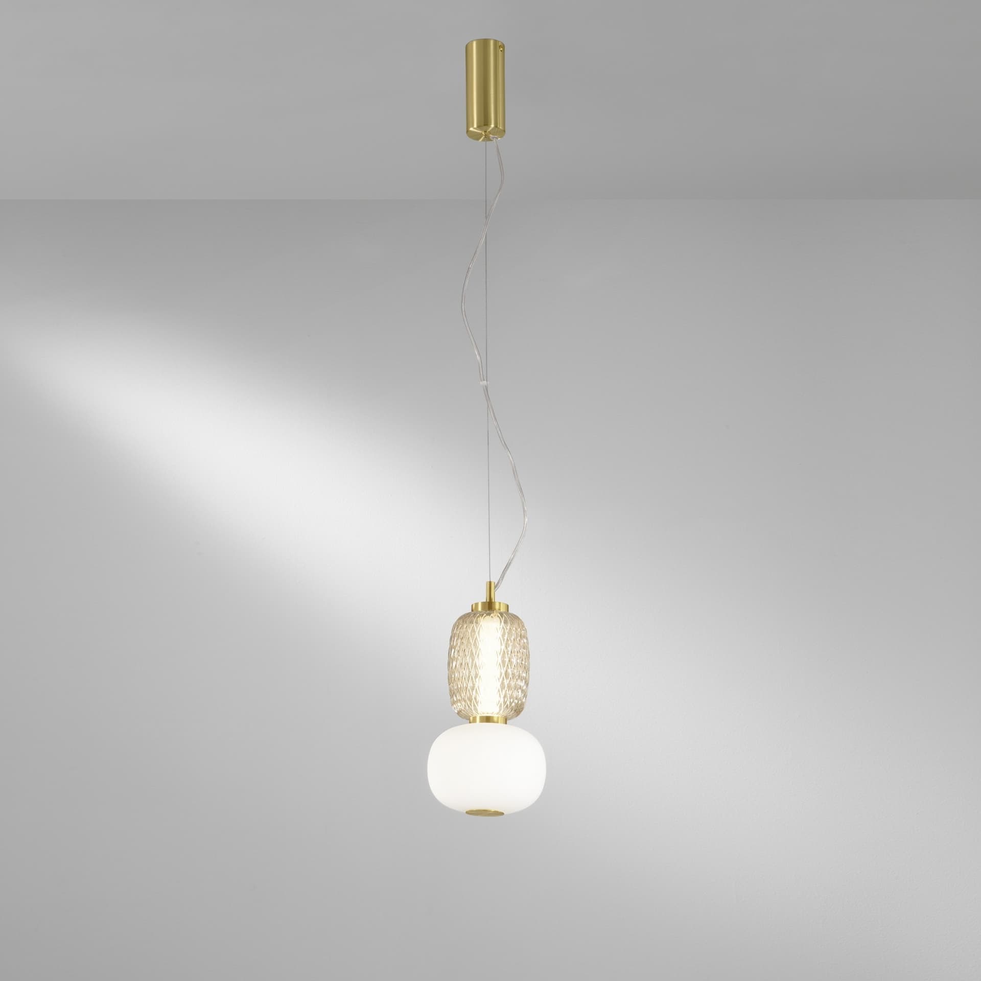 SOSPENSIONE LED TOTEM ORO 18W 2000LM 3000K 17X196,5CM - 2