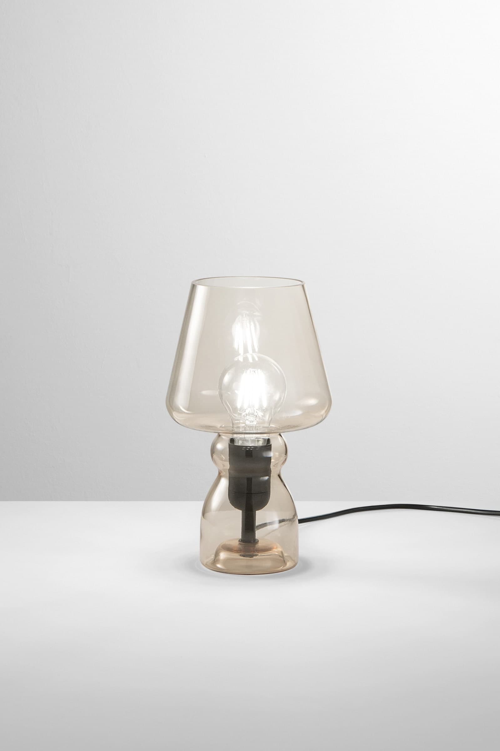 LUMETTO GLEAM AMBRA 1XE27 17X255CM - 2