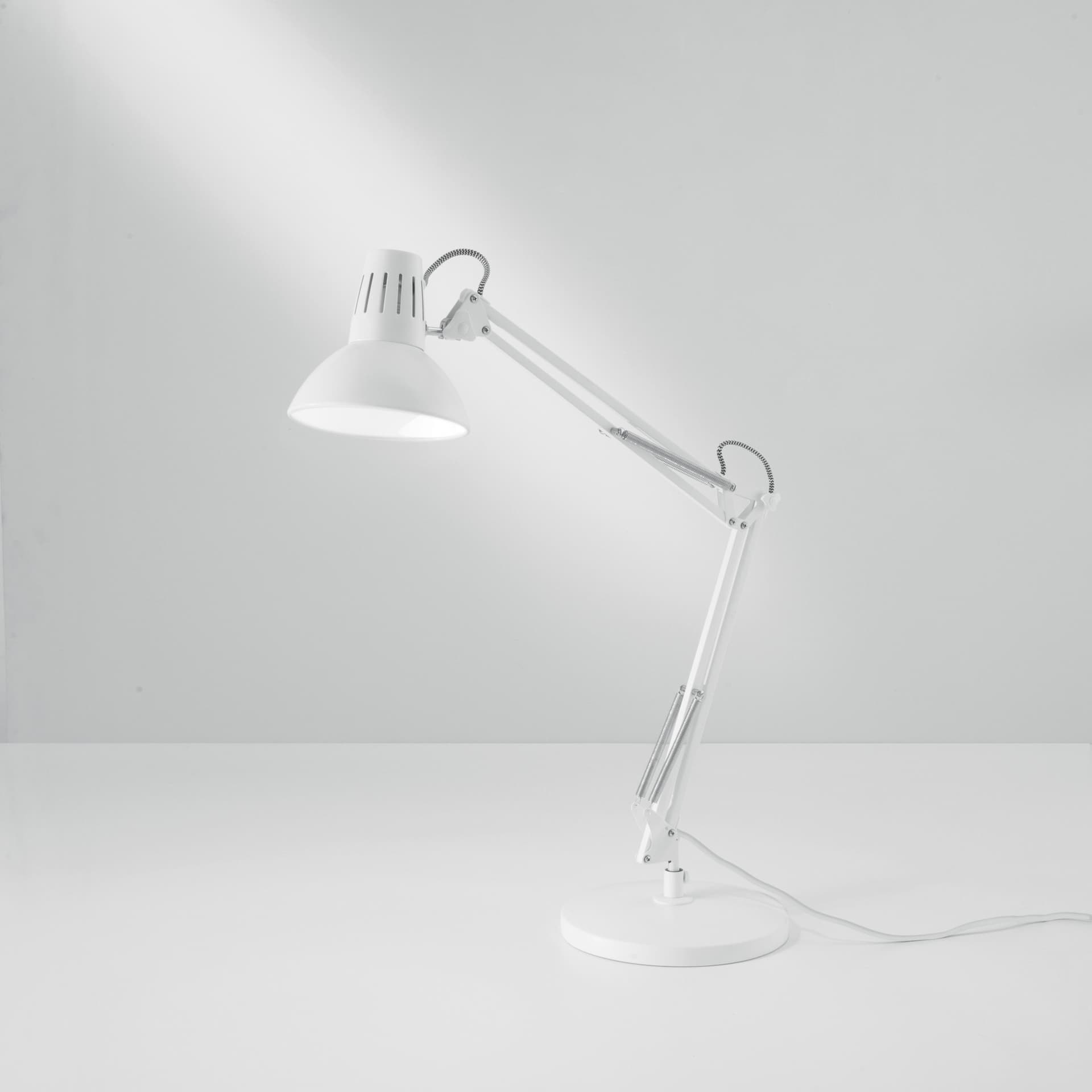 LAMPADA DA TAVOLO ARTIFEX BIANCA 1XE27 23X23X73,8CM - 2