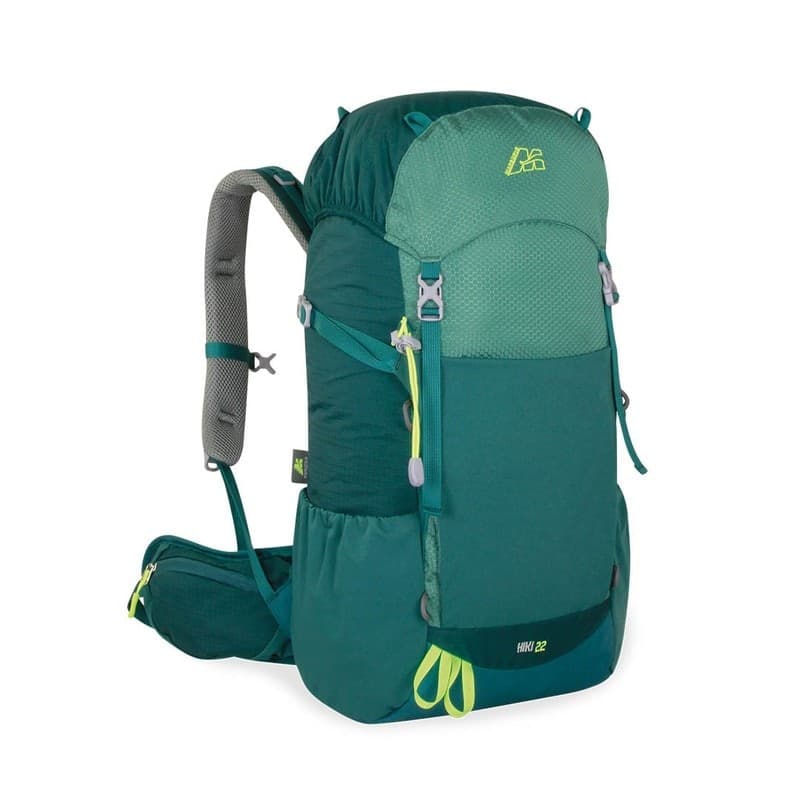Marsupio Hiki 22 – Zaino Trekking Tecnico con Dorso AIR HOLES 100 PETROLIO