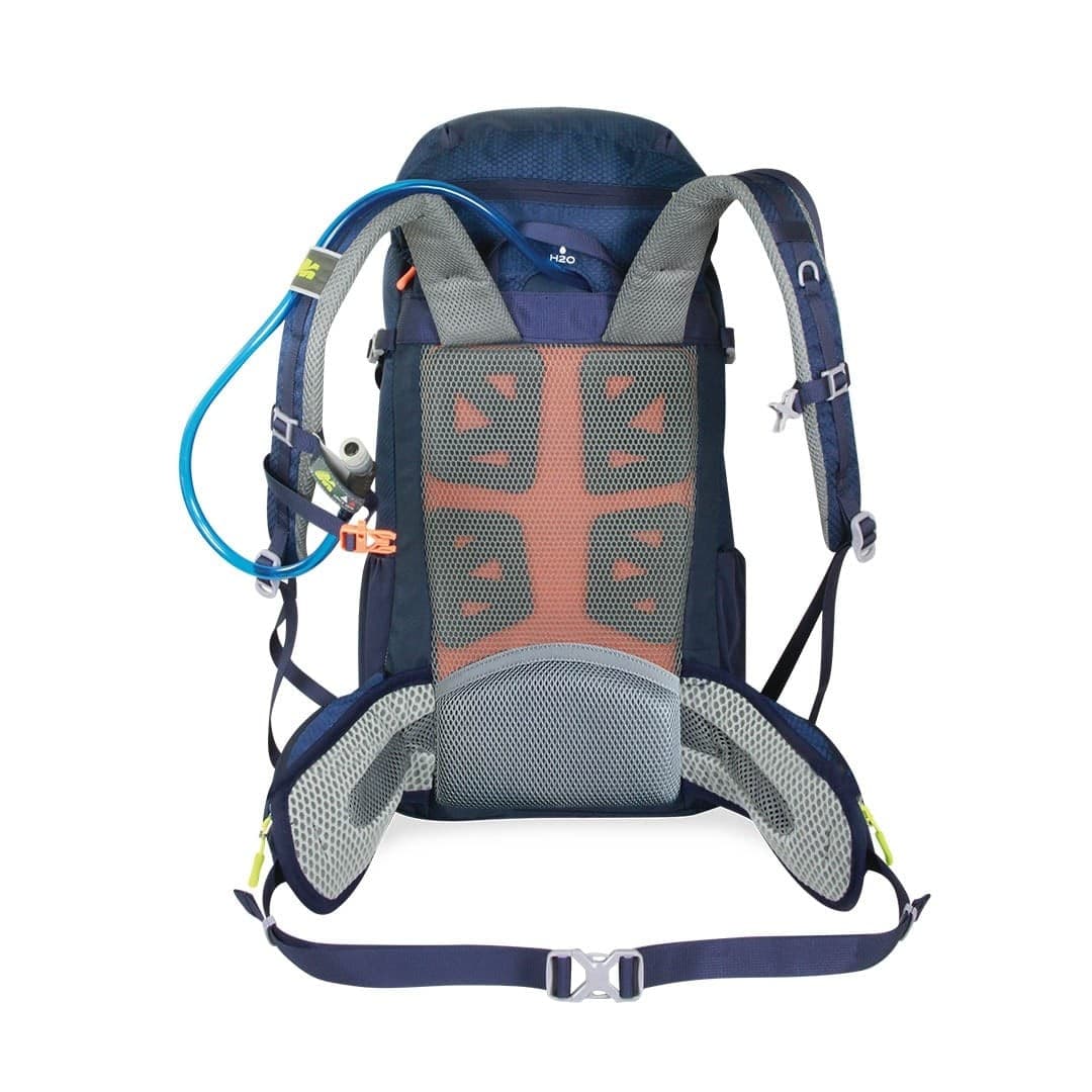 Marsupio Hiki 22 – Zaino Trekking Tecnico con Dorso AIR HOLES 100 PETROLIO - 2