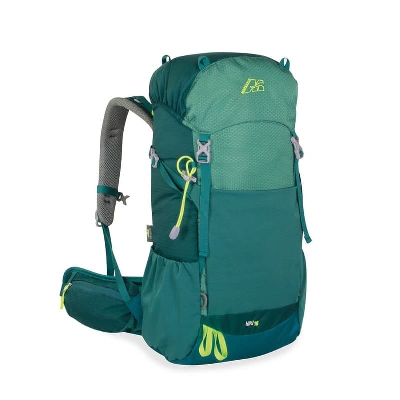Marsupio Hiki 18 – Zaino Trekking Compatto con Dorso AIR HOLES 100 PETROLIO