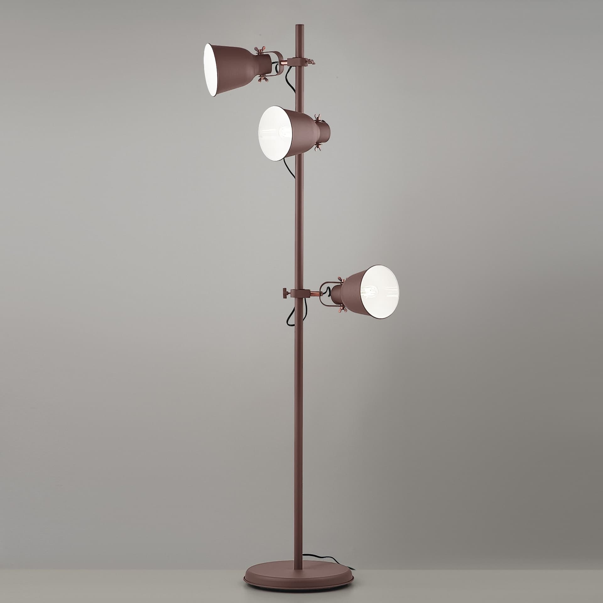 PIANTANA LEGEND CORTEN/RAME 3XE27 50X166CM - 2