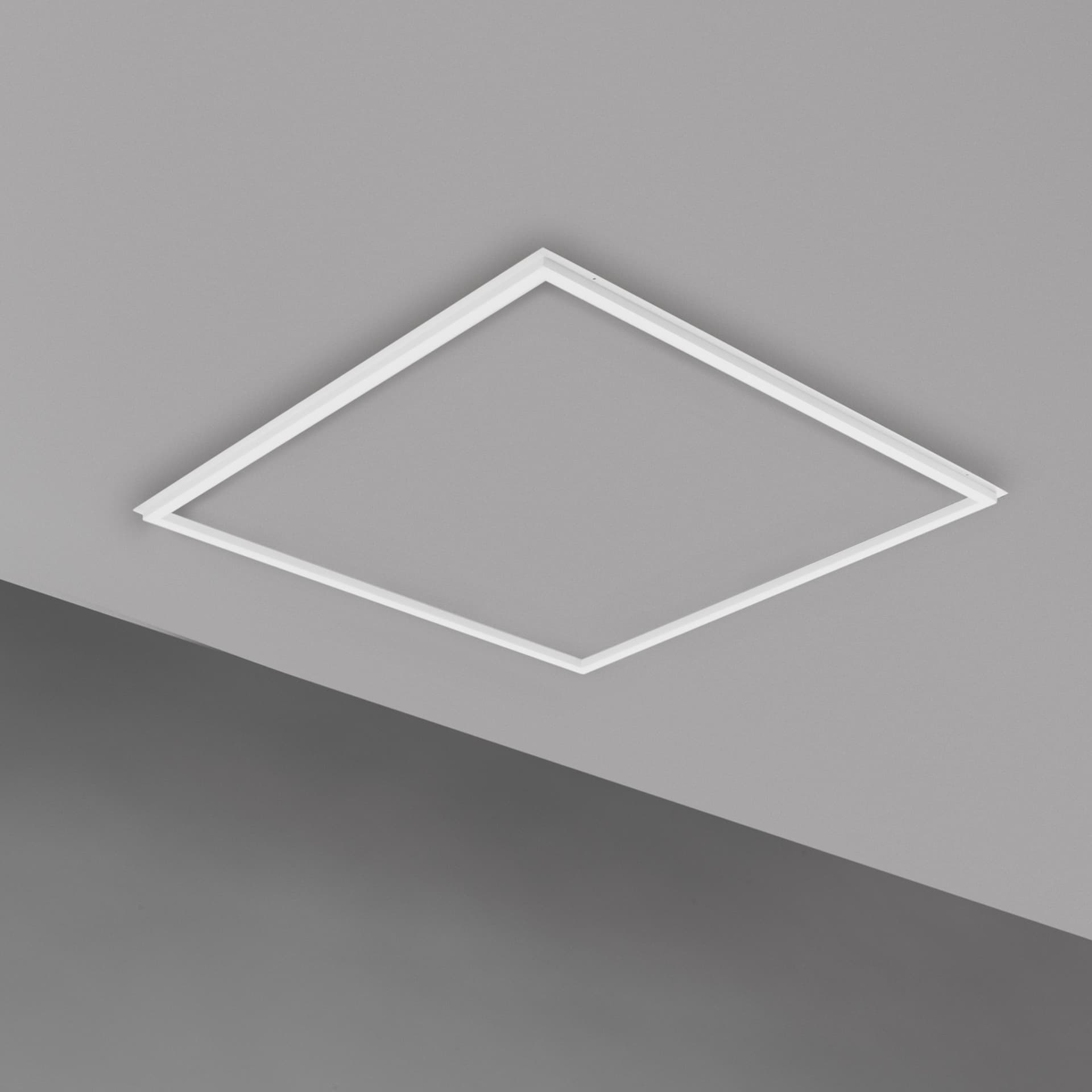 PANNELLO LED PANEL BIANCO IN ALLUMINIO 42W 4822LM CCT 3000/4000/6500K 59,1X59,1CM - 2