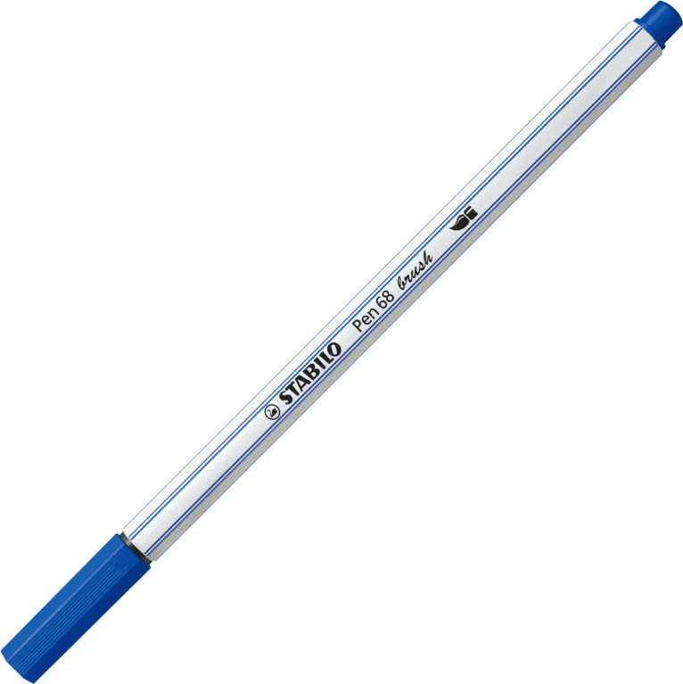 Stabilo - Pen 68 brush Scatola Arty in metallo da 30 pennarelli (568/30-31-20) - 2