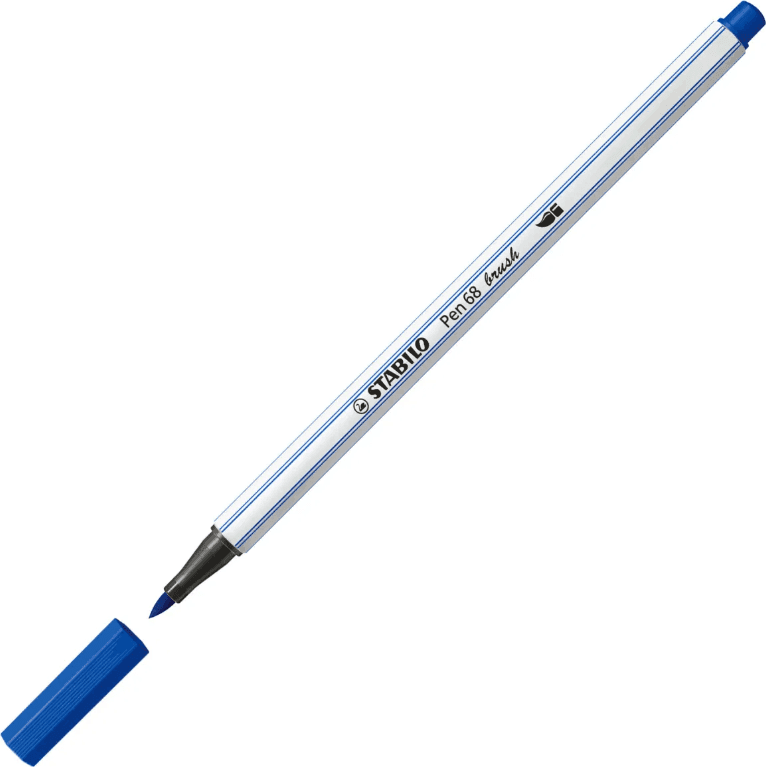 Stabilo - Pen 68 brush Scatola Arty in metallo da 30 pennarelli (568/30-31-20) - 3