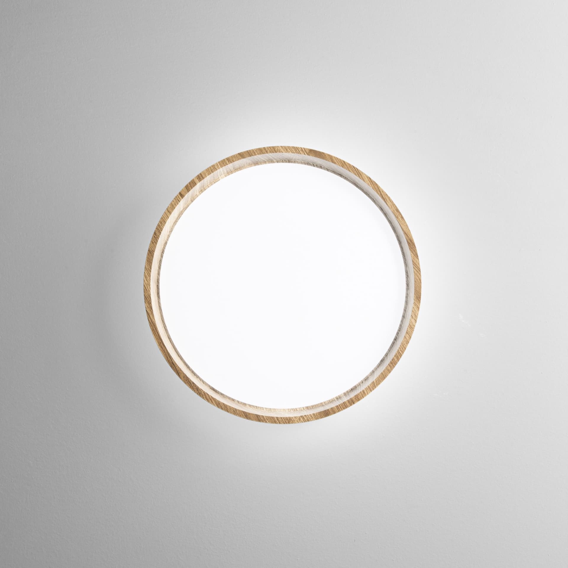 PLAFONIERA LED MADERA LEGNO 24W 3240LM CCT 3000/4000/6500K 38X38X8,3CM - 2