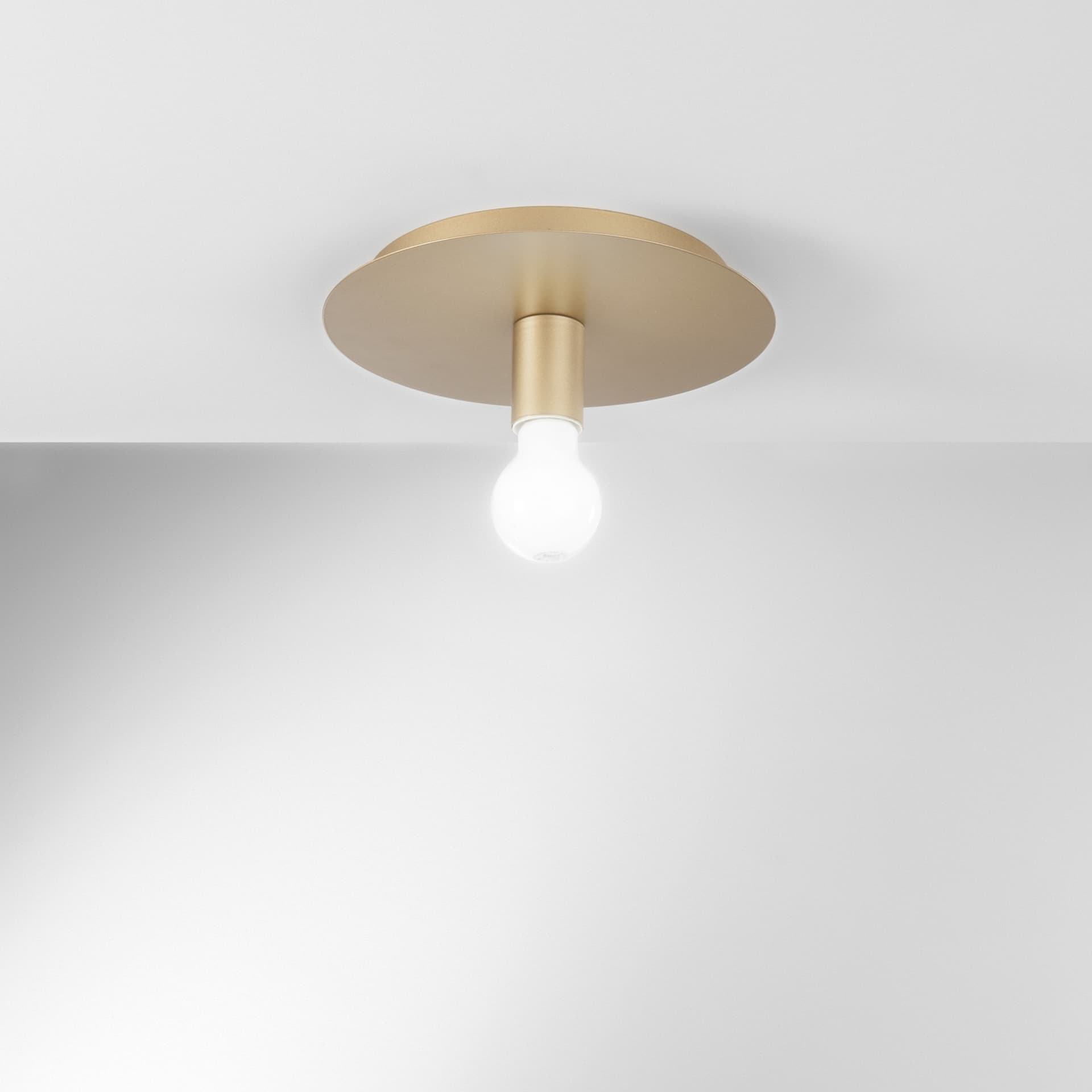 PLAFONIERA STRIKE ORO 1XE27 25X25X86CM - 2