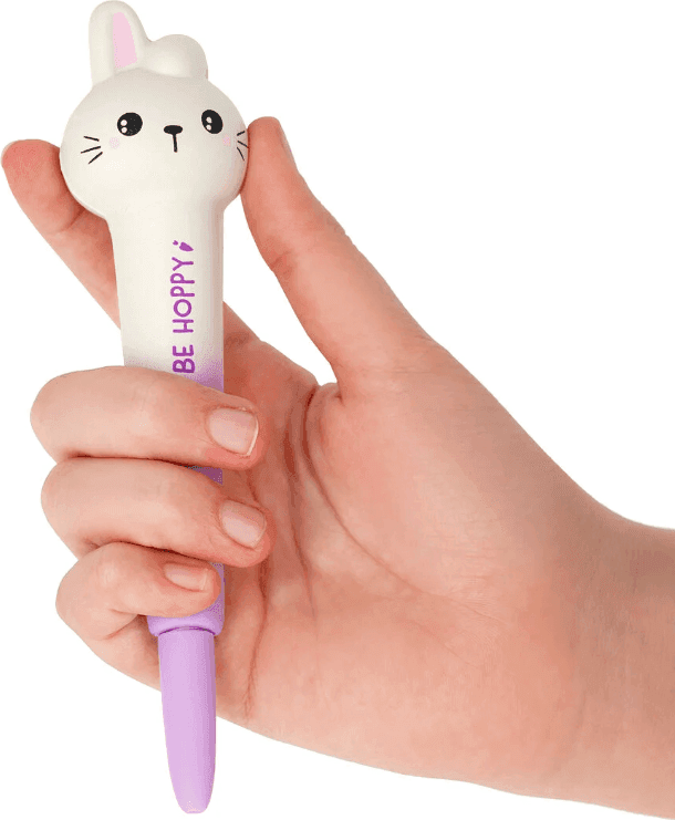 Legami - Penna Gel Antistress - Squeezies - Bunny con inchiostro nero (SQP0005) - 3