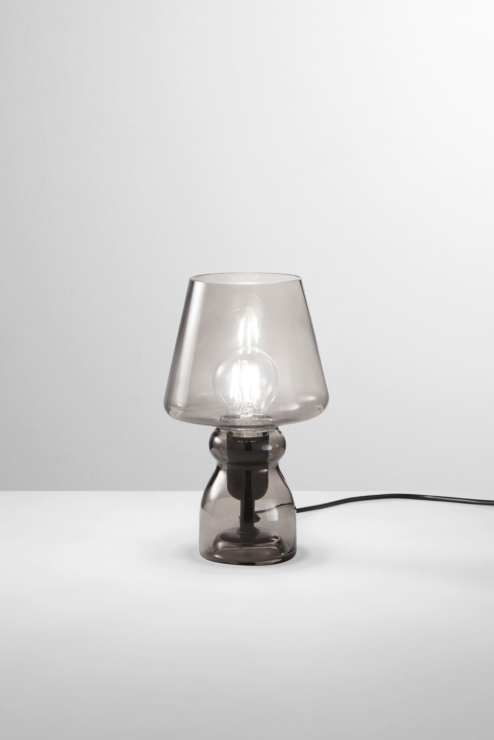 LUMETTO GLEAM GRIGIO 1XE27 17X255CM - 2
