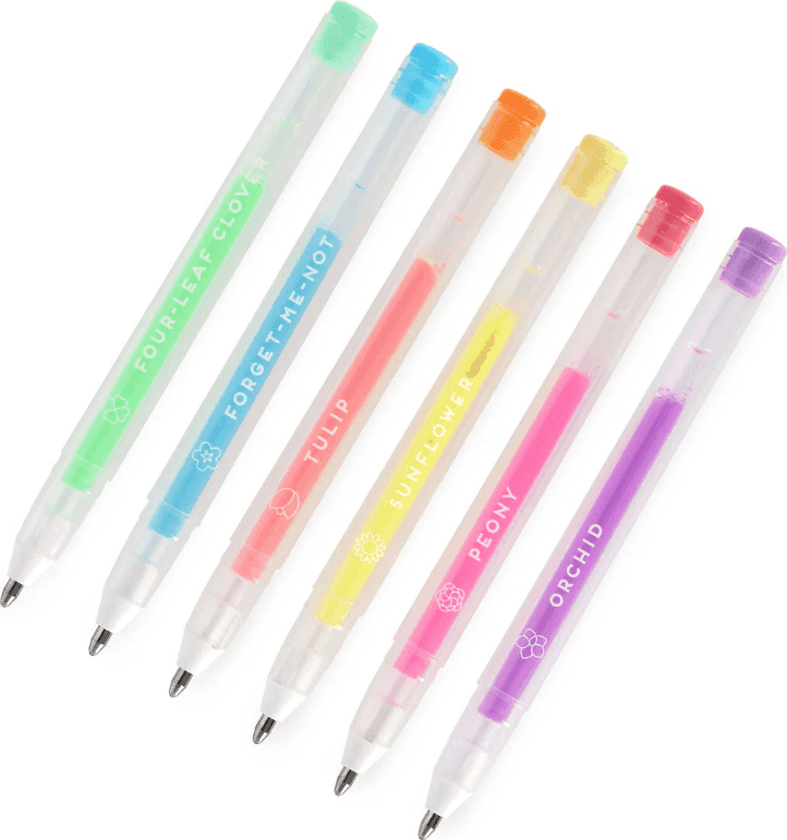Legami - Set di 6 Penne Gel Pastello Multicolore (PGP0001) - 3