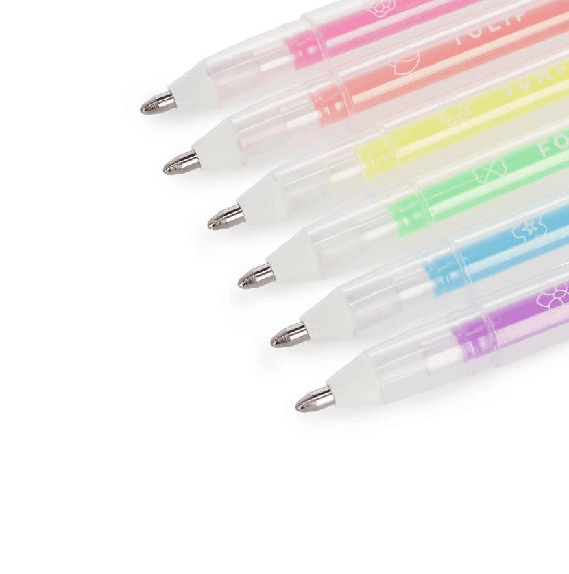 Legami - Set di 6 Penne Gel Pastello Multicolore (PGP0001) - 4