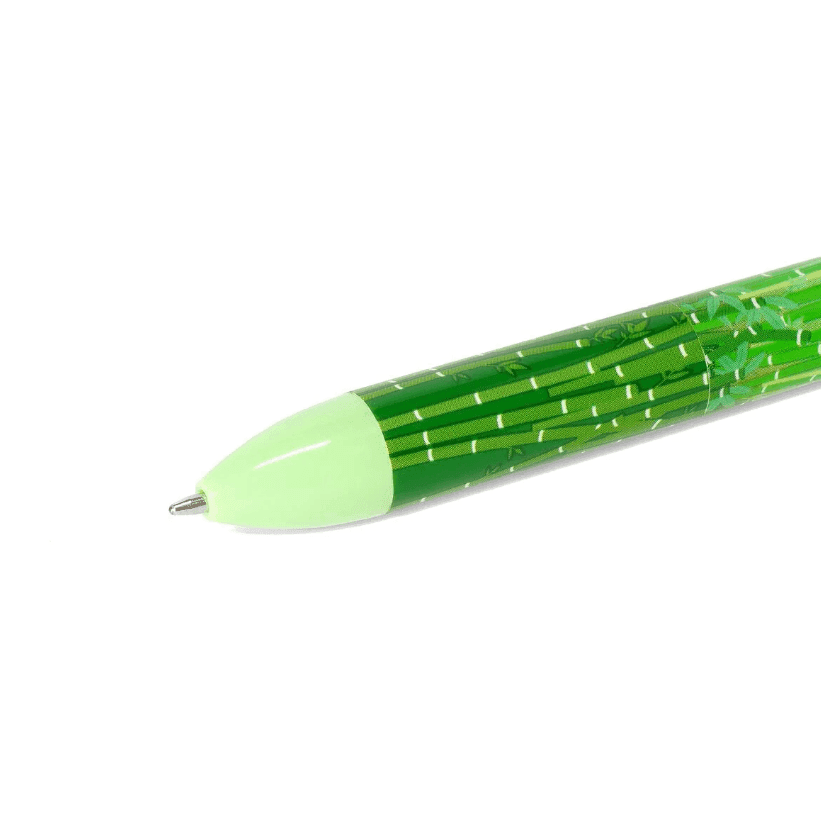 Legami - Penna a Sfera a Due Colori - Click&Clack - Panda Inchiostro: nero e verde(CLICK0025) - 3