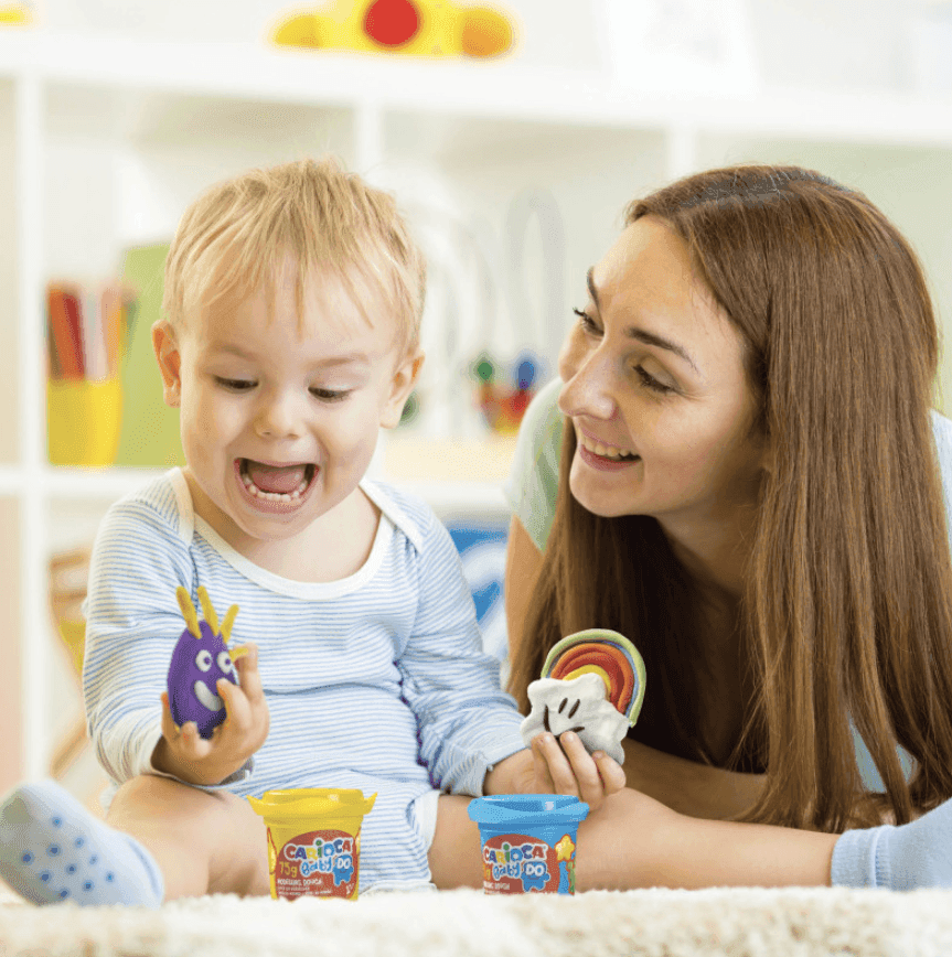 Carioca - Playset Pasta da Modellare Baby Do - 16 Pz (43189) - 3