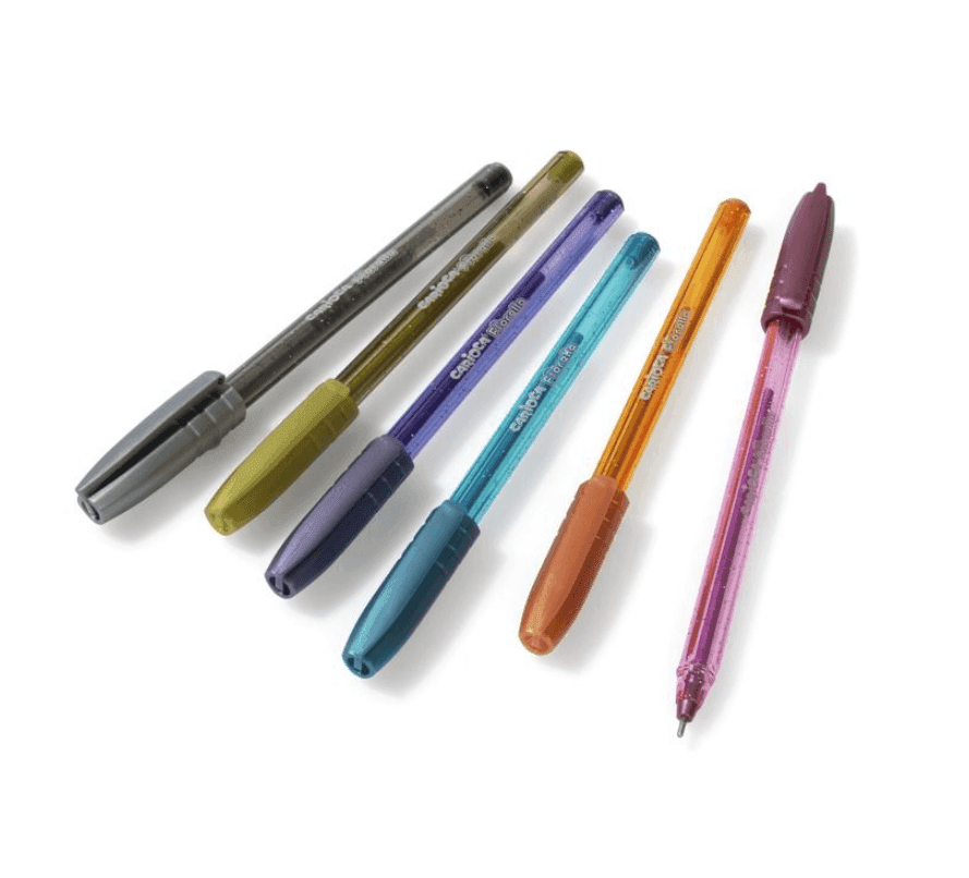 Carioca - Penne Colorate Fiorella Metallic - 6 Pz (43363) - 2