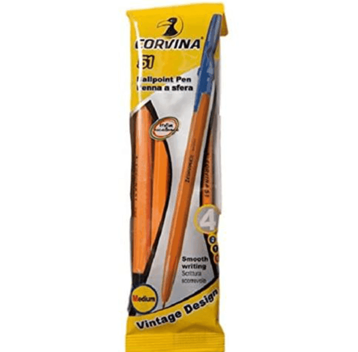 Carioca - Penne a Sfera Corvina 51 Classic - conf. 4 Pz - 2