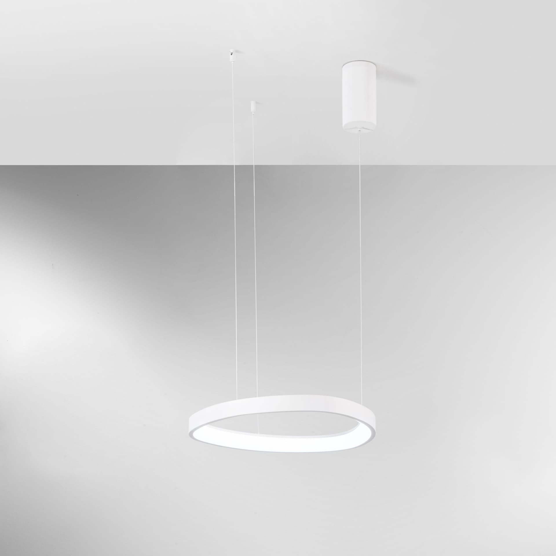 SOSPENSIONE LED KLAPTON BIANCA 40W 6160LM CCT 45X3,5X150CM - 2