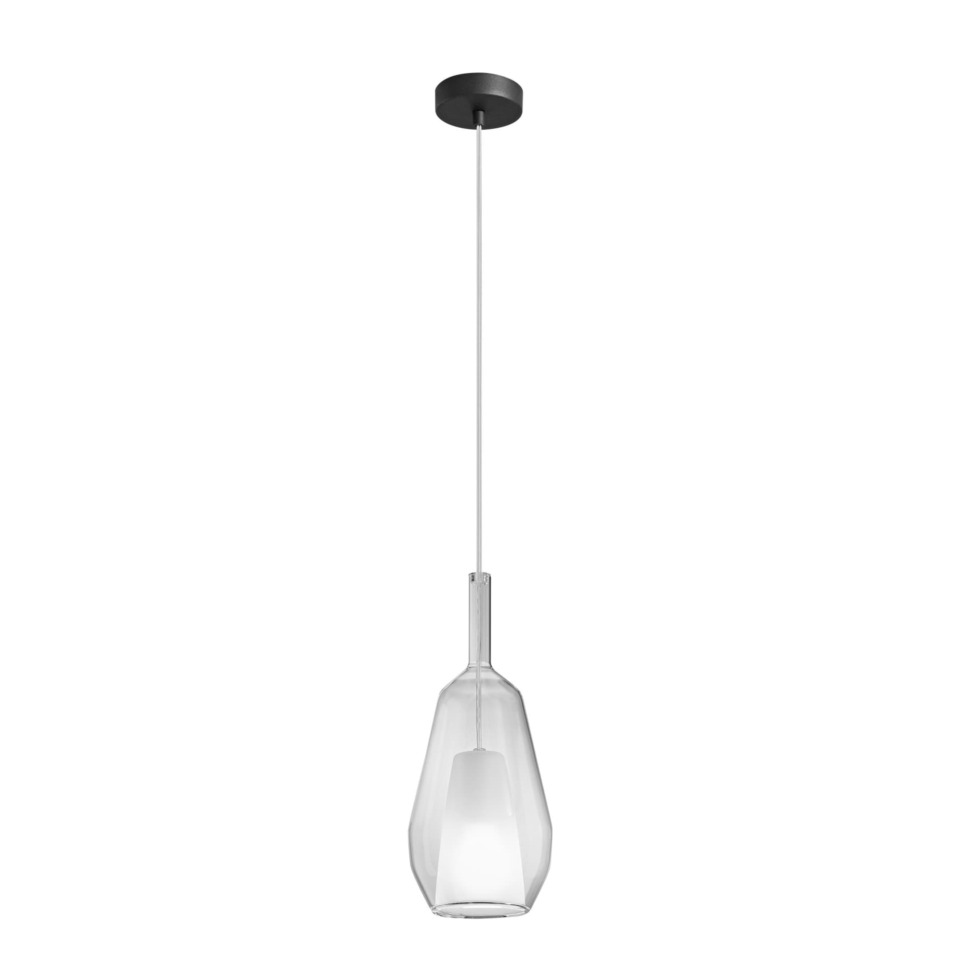 VETRO PIREX TRASPARENTE CON CAVO E CONNETTORE 16X38CM
