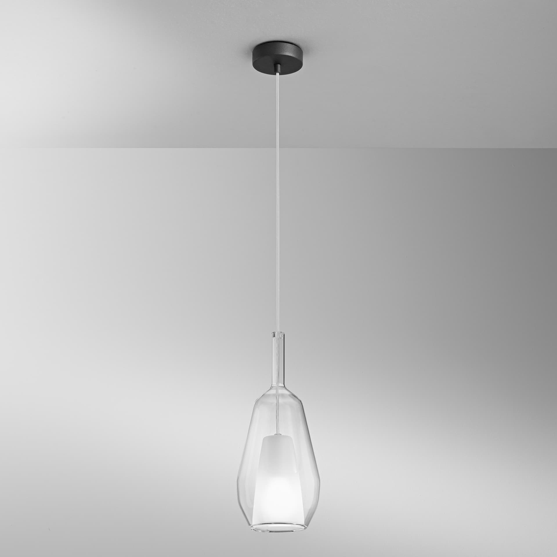 VETRO PIREX TRASPARENTE CON CAVO E CONNETTORE 16X38CM - 2