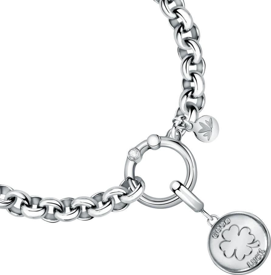 Bracciale MORELLATO donna Drops acciaio / quadrifoglio (SCZ1261) - 2