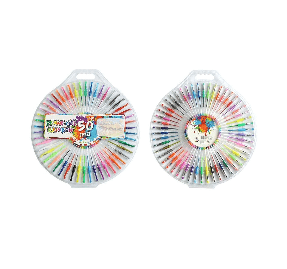 IBS - Penne gel raimbow multicolore 50 colori - 2