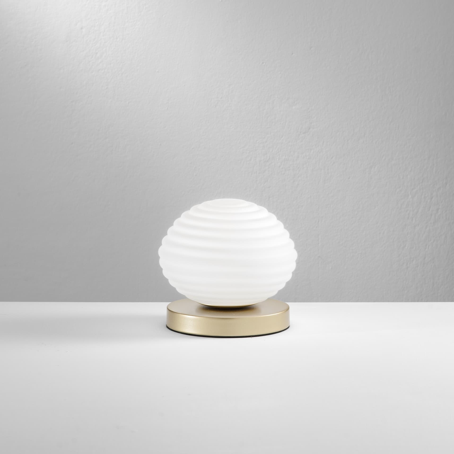 LUMETTO RIPPLE ORO 1XE27 18X18X16,5CM - 2