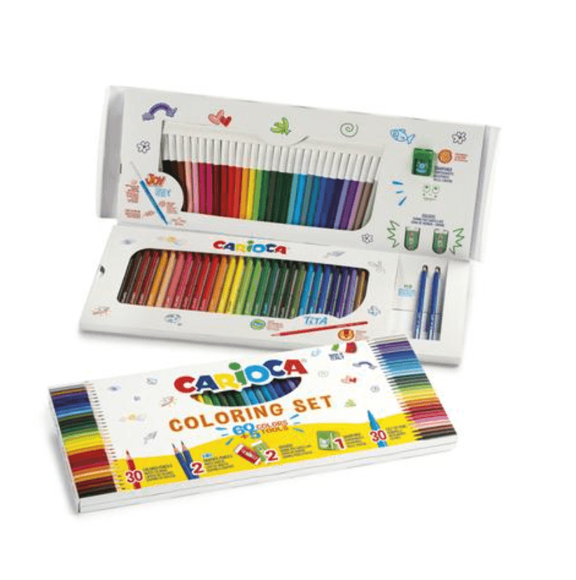 Carioca - Coloring Set per colorare da 65 Pz (45181) - 2