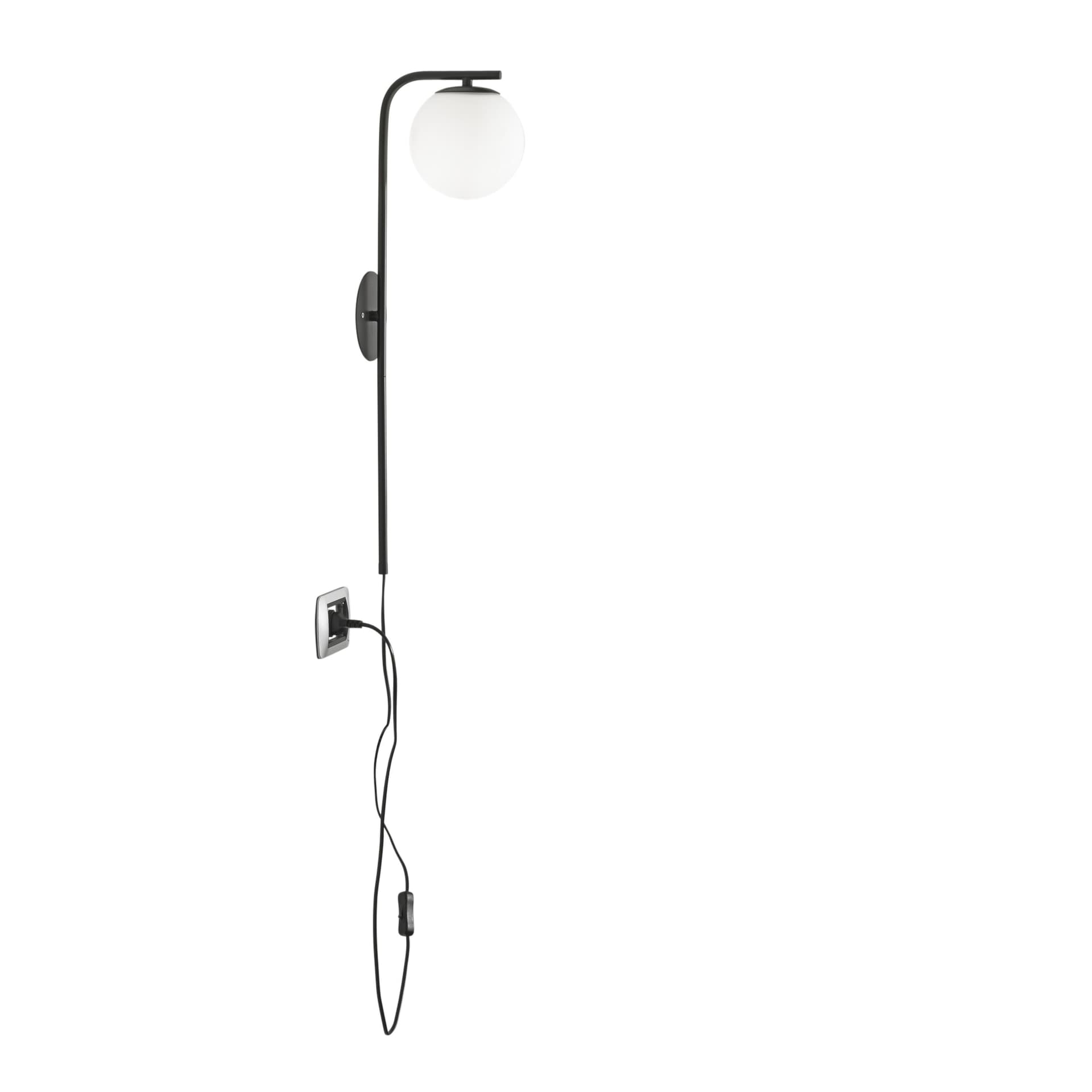 Applique Moderna Verticale Oro Nera o Bianca E14 - 3