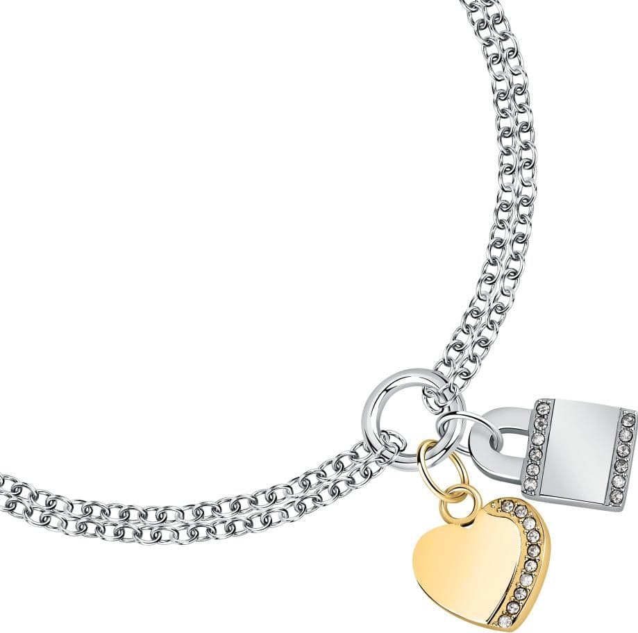 Bracciale MORELLATO donna Mascotte cuore / lucchetto (SAVL13) - 2