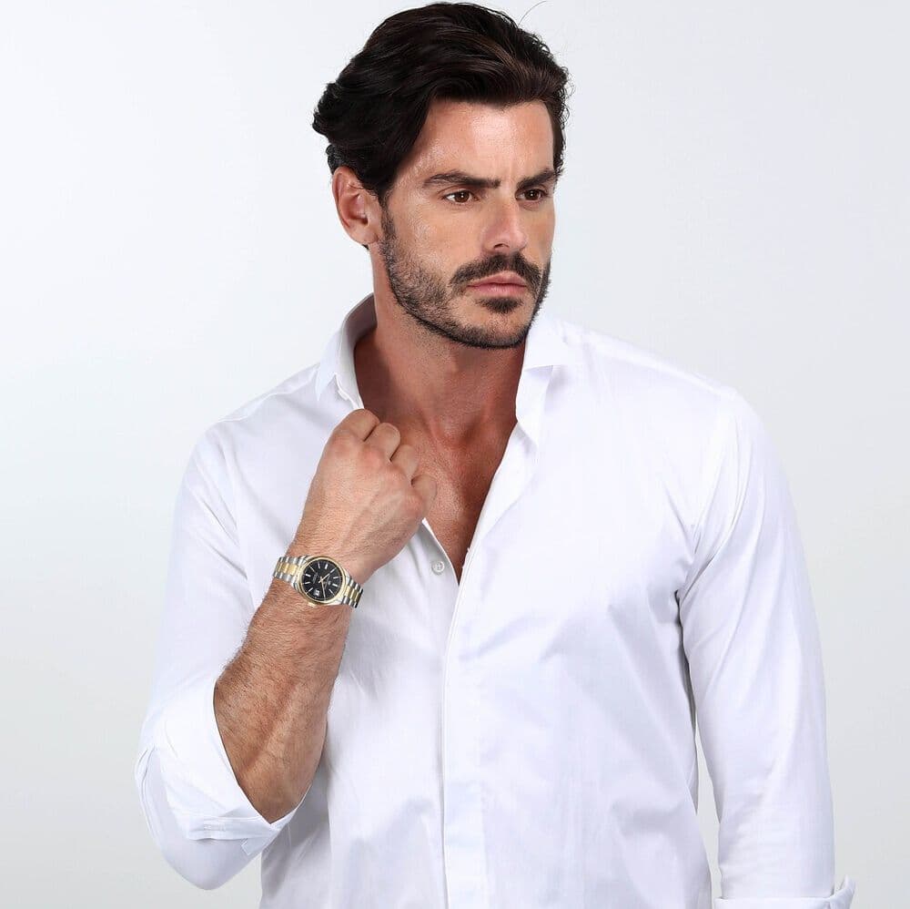 Philip Watch Caribe – Orologio Uomo Acciaio Nero Oro (R8253597093) - 6