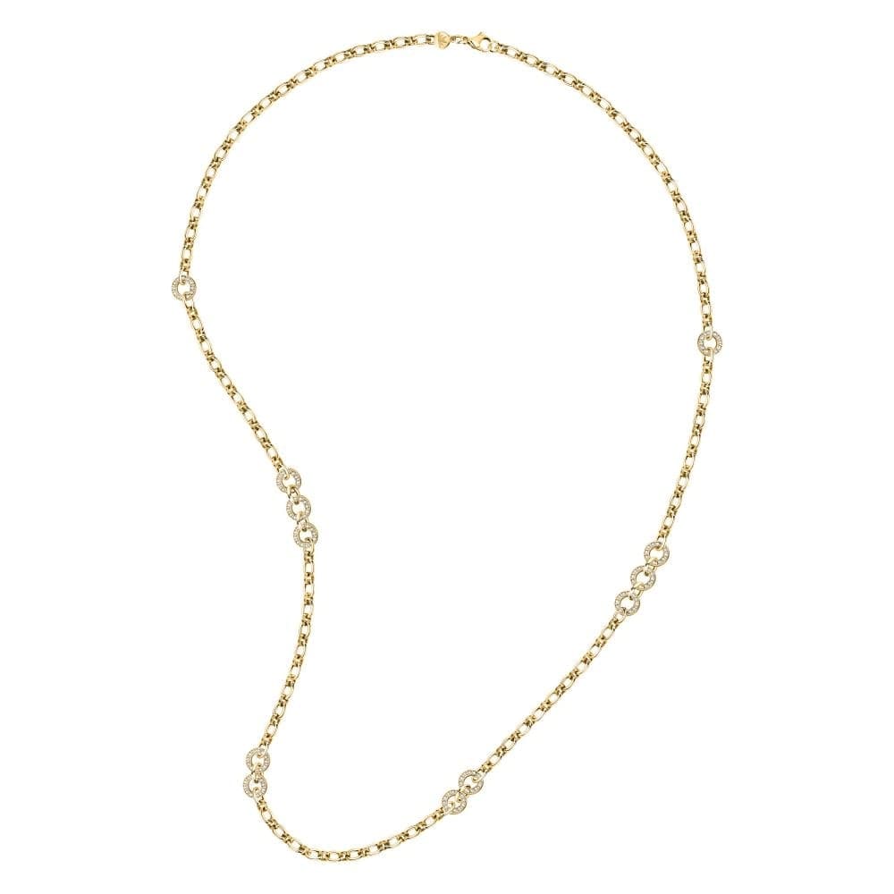 Collana MORELLATO donna Bagliori acciaio dorato. Lunga 85 cm - 2