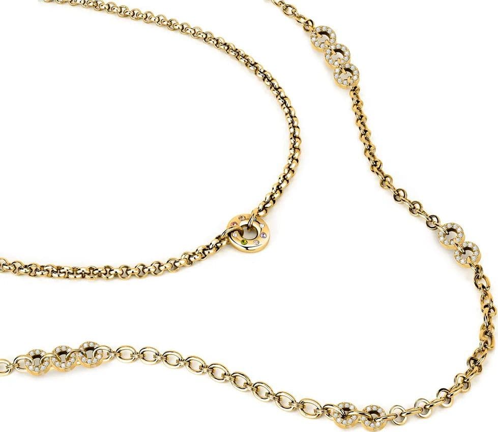Collana MORELLATO donna Bagliori acciaio dorato. Lunga 85 cm - 4