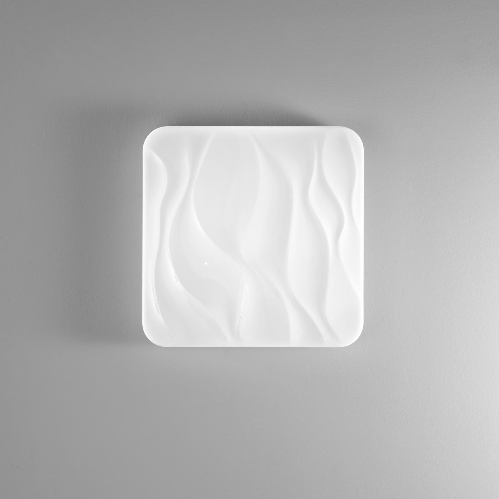 PLAFONIERA LED WAVE BIANCA 24W 3240LM CCT 3000/4000/6500K 43X8,5X43CM - 2