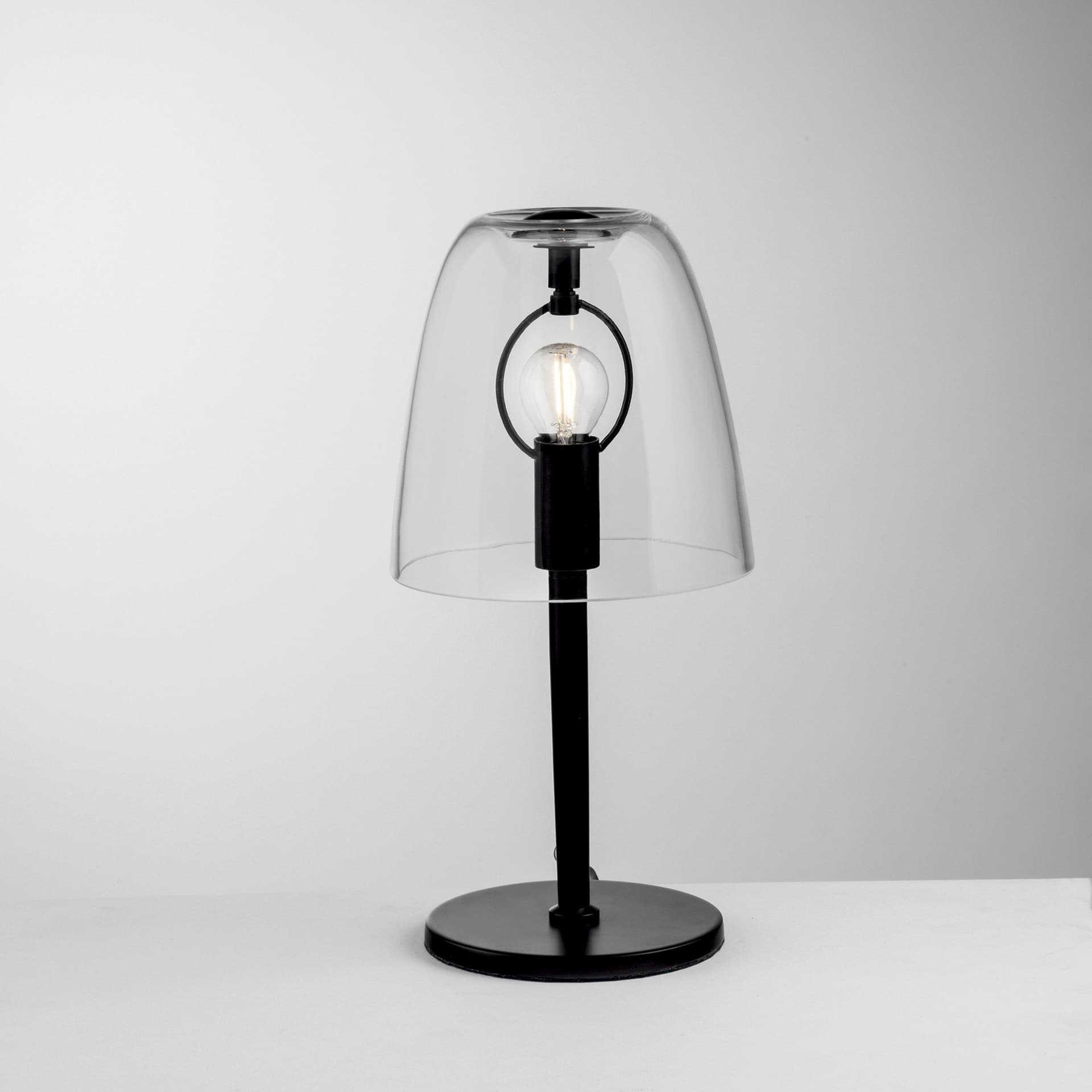 LUMETTO ARES TRASPARENTE 1XE14 18X36CM - 2