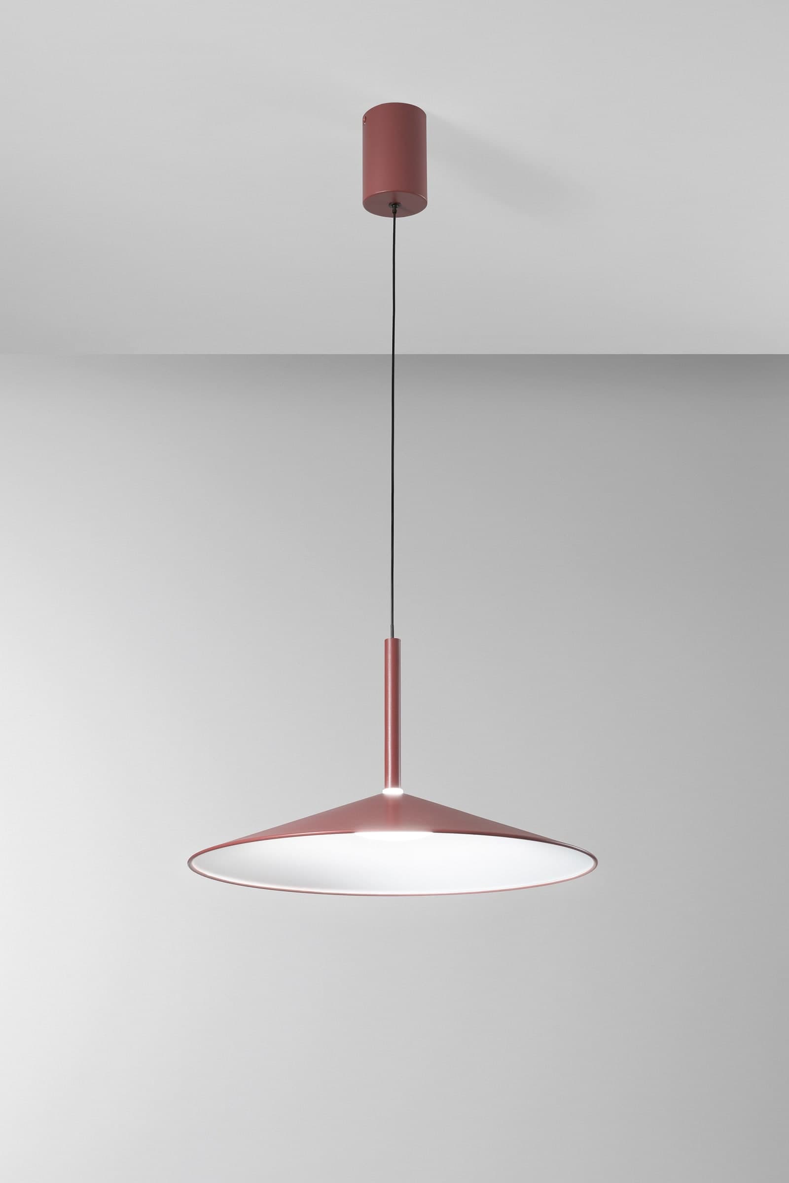 SOSPENSIONE LED KHAN ROSSA 16W 2700/3200/4000K 48X150CM - 2
