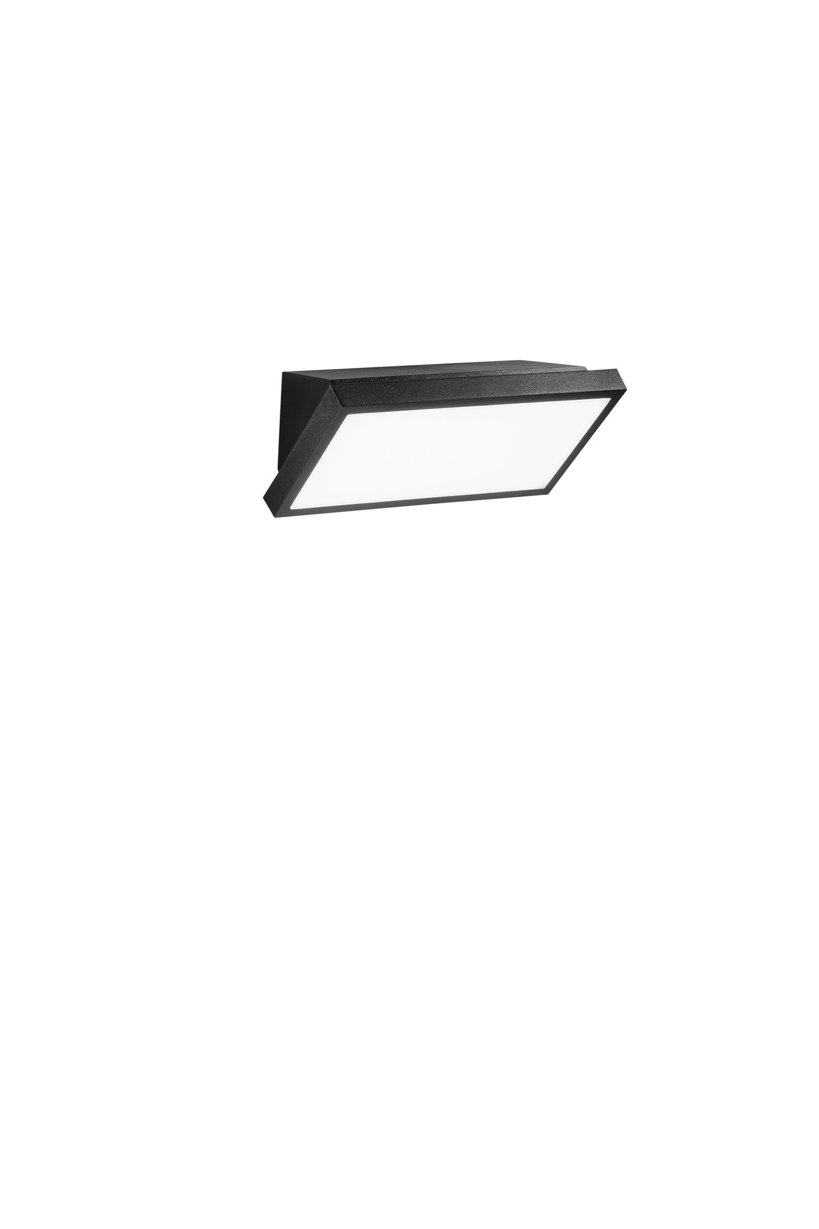 APPLIQUE LED RIM NERO 20W 1500LM 4000K IP54 26X13X12CM