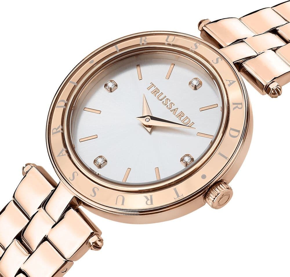 Trussardi T-Shiny – Orologio Donna Oro Rosa Minimal Chic (R2453145512) - 2