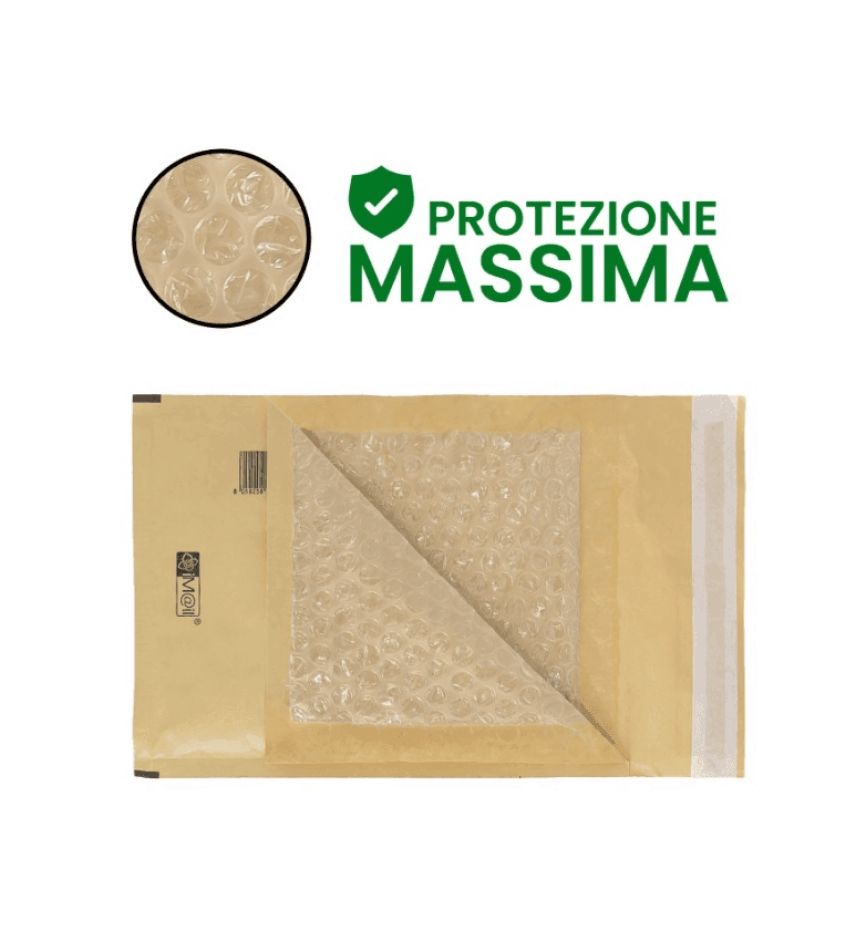 Cartospedia - Buste Postali Imbottite con Pluriball 27X36 cm (18/H) - 6