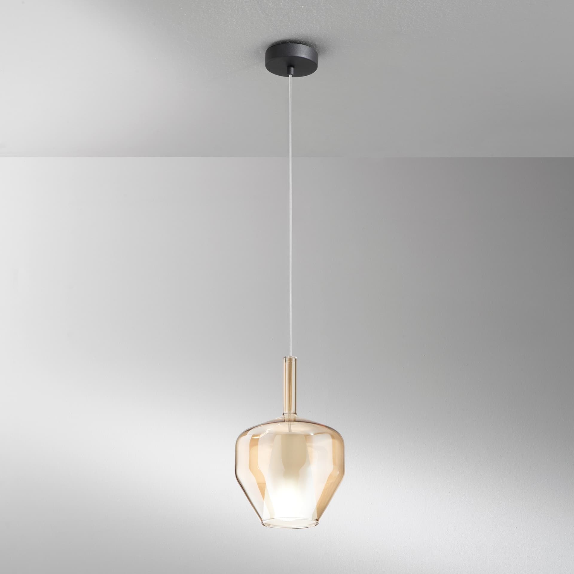 VETRO PIREX AMBRA CON CAVO E CONNETTORE 20X30CM - 2