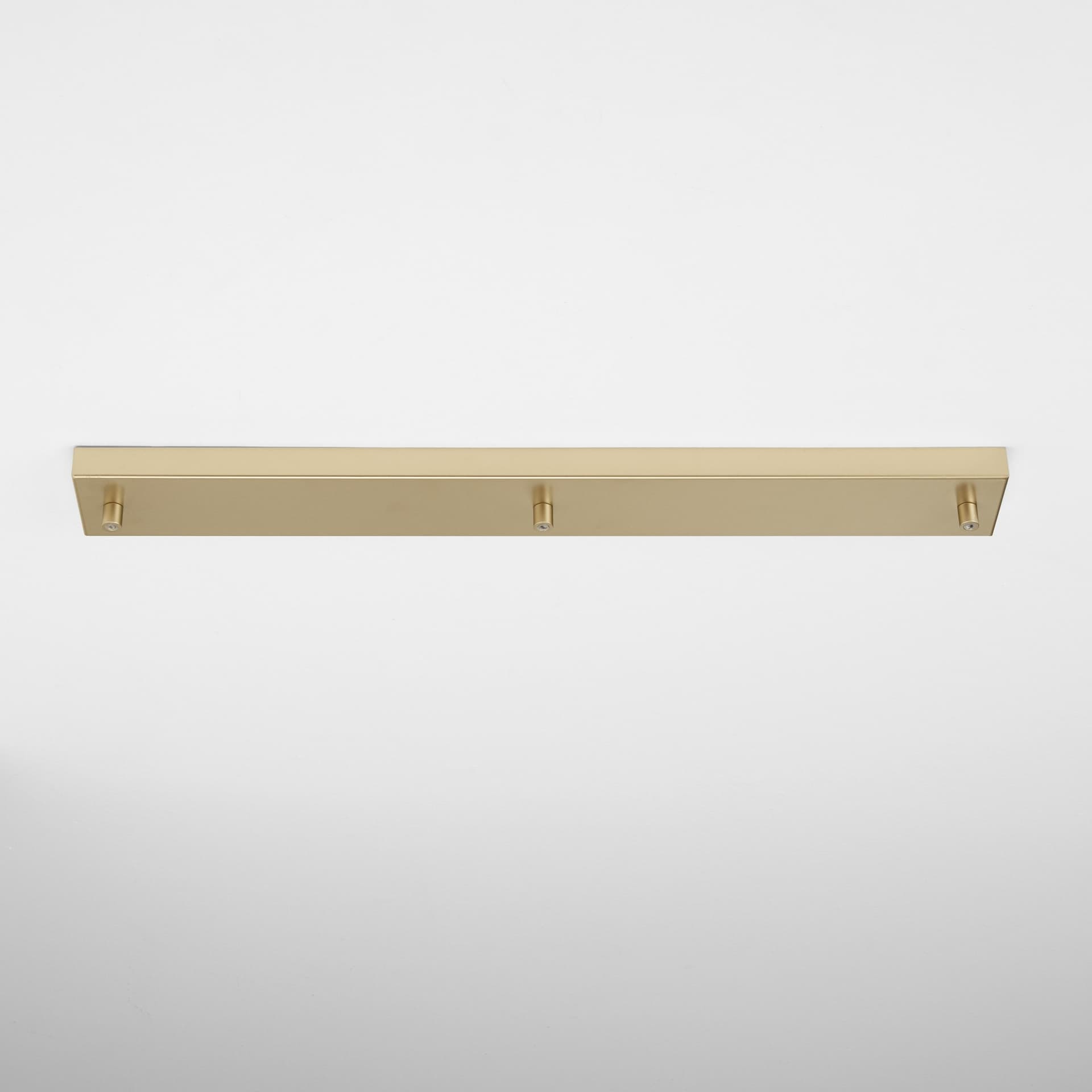MONTATURA RETTANGOLARE ORO A 3 FORI 67X10X4,1CM - 2