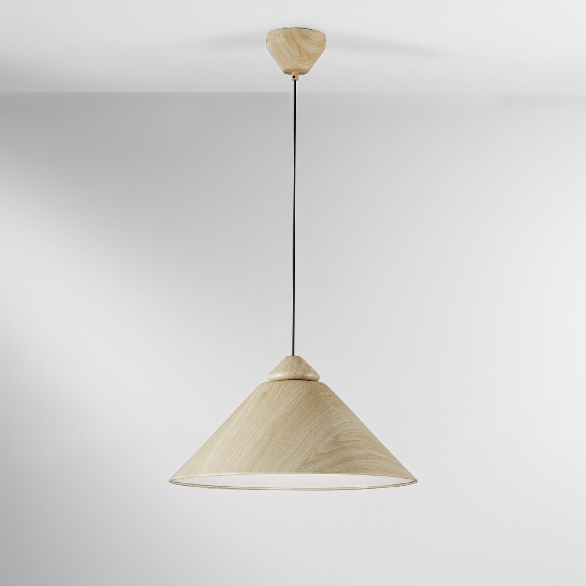 SOSPENSIONE BIGBANG BEIGE/BIANCA 1XE27 49X25X183,5CM - 2