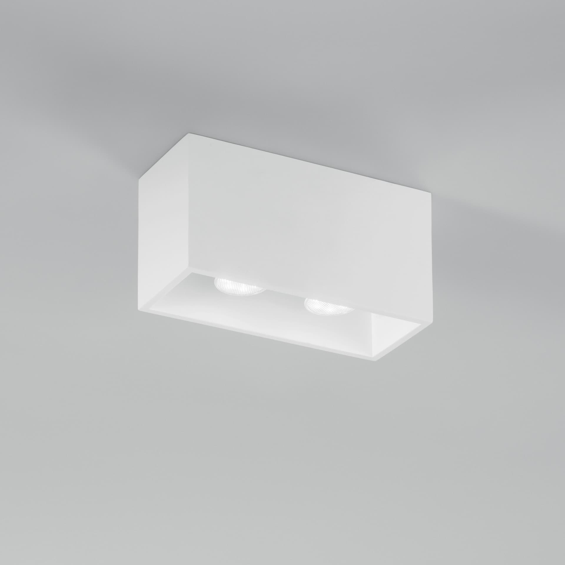 PLAFONIERA FOSTER BIANCA 2XGU10 24X13CM - 2