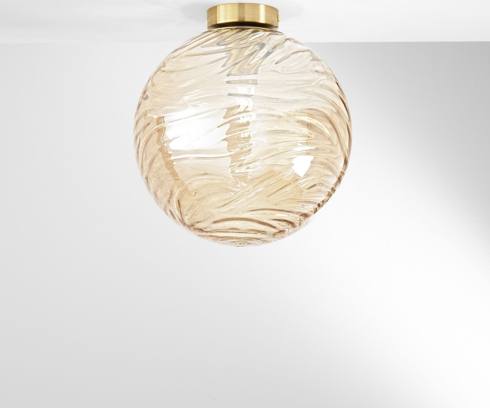 PLAFONIERA NEREIDE CHAMPAGNE 1XE27 30X30CM - 2
